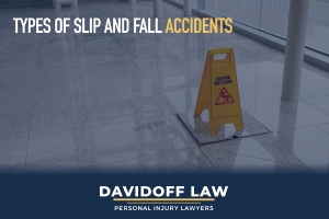 Types of slip and fall accidents