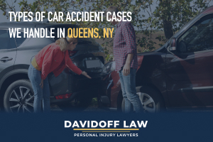 Types of car accident cases we handle in Queens