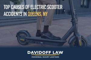 Top causes of electric scooter accidents in Queens