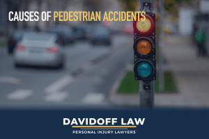 Causes of pedestrian accidents