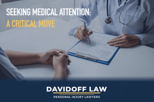 Seeking medical attention: a critical move