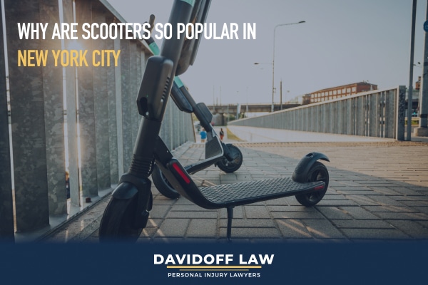 Why are scooters so popular in New York City