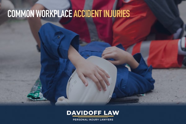 Common workplace accident injuries